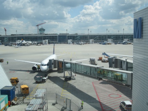 Escala em Munique, voos da Lufthansa