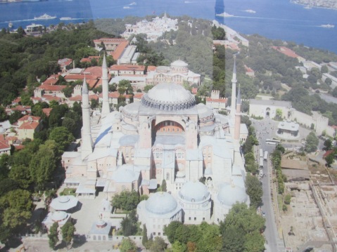 Vista aérea de Sultanahmet